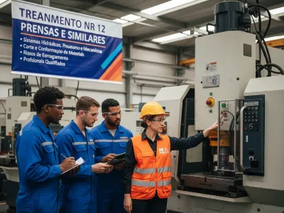 O que é o Treinamento NR 12 de Prensas e Similares?